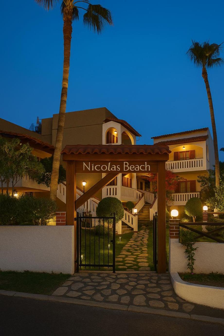 Nicolas Beach Палеохора Екстер'єр фото